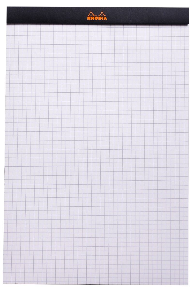 Rhodia N° 19 A4+ Black Notepad