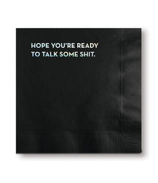 Talk Shit Napkins