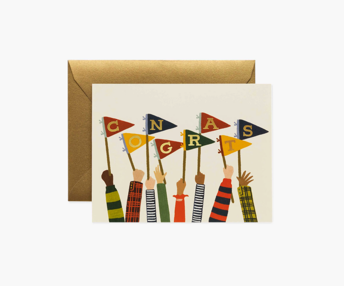 Congrats Pennants, Rifle Paper Co.