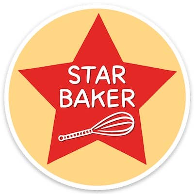 Star Baker Sticker
