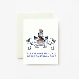 Gimme Sumo Cake, ilootpaperie