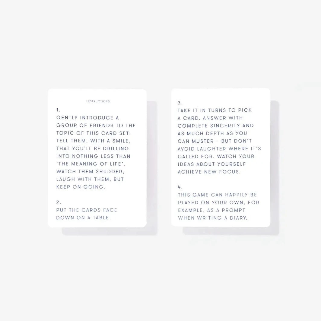 The Meaning of Life Cards