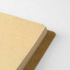 A5 Slim Blank Kraft Paper Spiral Notebook, Traveler's Company
