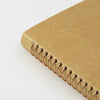 A5 Slim Blank Kraft Paper Spiral Notebook, Traveler's Company