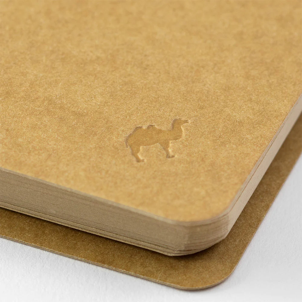 A5 Slim Blank Kraft Paper Spiral Notebook, Traveler's Company