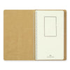 A5 Slim Blank MD Paper Spiral Notebook, Traveler's Company