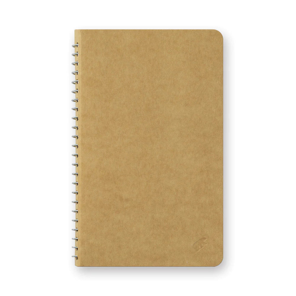 A6 Slim Blank MD Paper Spiral Notebook, Traveler's Company