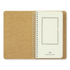 A6 Slim Blank MD Paper Spiral Notebook, Traveler's Company
