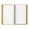 A6 Slim Blank MD Paper Spiral Notebook, Traveler's Company