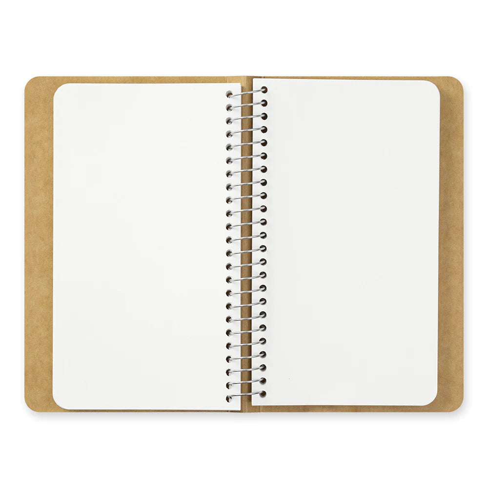 A6 Slim Blank MD Paper Spiral Notebook, Traveler's Company
