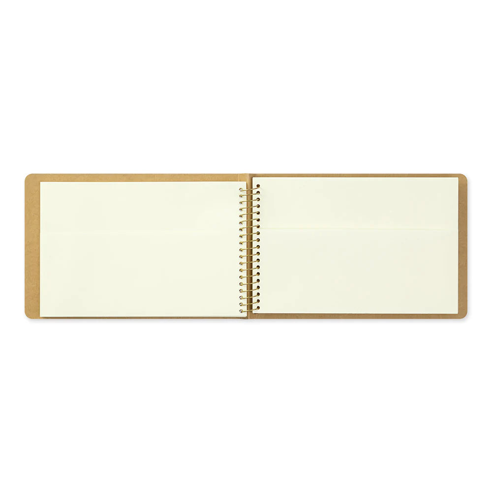 B6 Spiral Notebook with Pockets, Traveler's Company