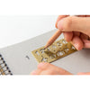TRC Brass Template Bookmark Number, Traveler's Company