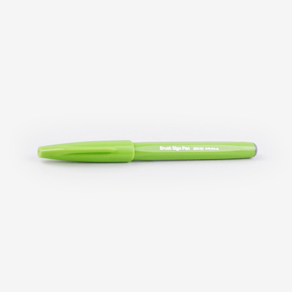 Pentel Pastel Brush Tip Sign Pen