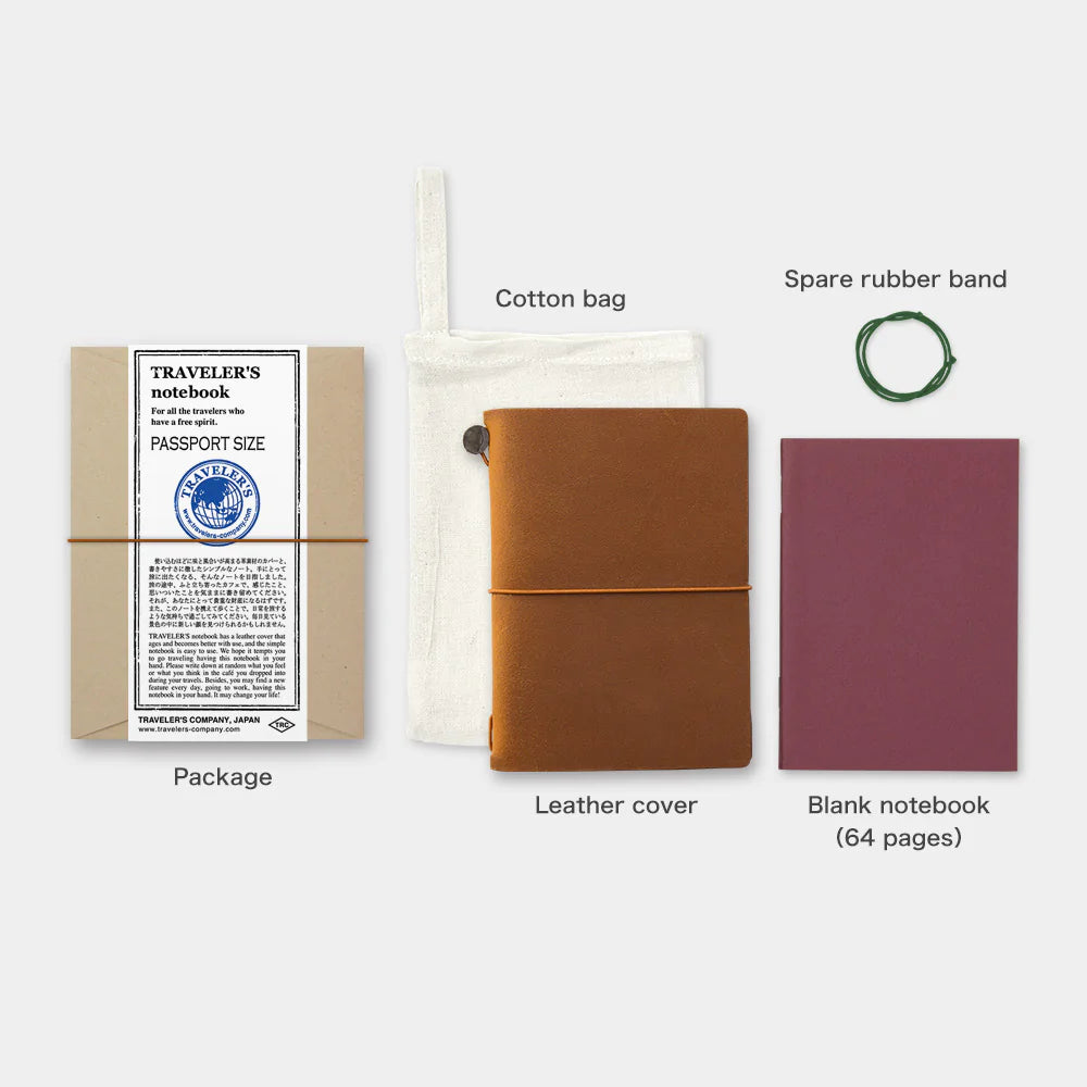000 Passport Cover Camel, Traveler's Company