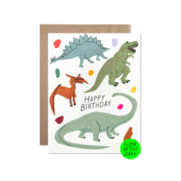 Birthday Glow Dinosaurs, Hartland Cards