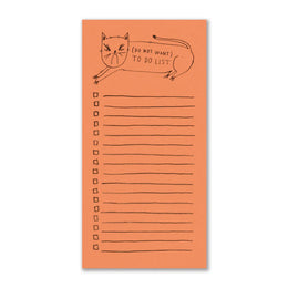 (Do Not Want) To Do List