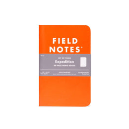 Expedition Notebook Trio, Field Notes