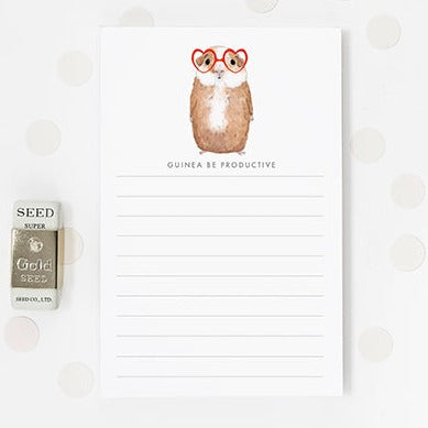Guinea Be Productive Notepad