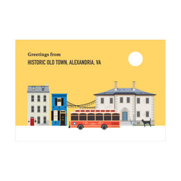 Historic Old Town Postcard