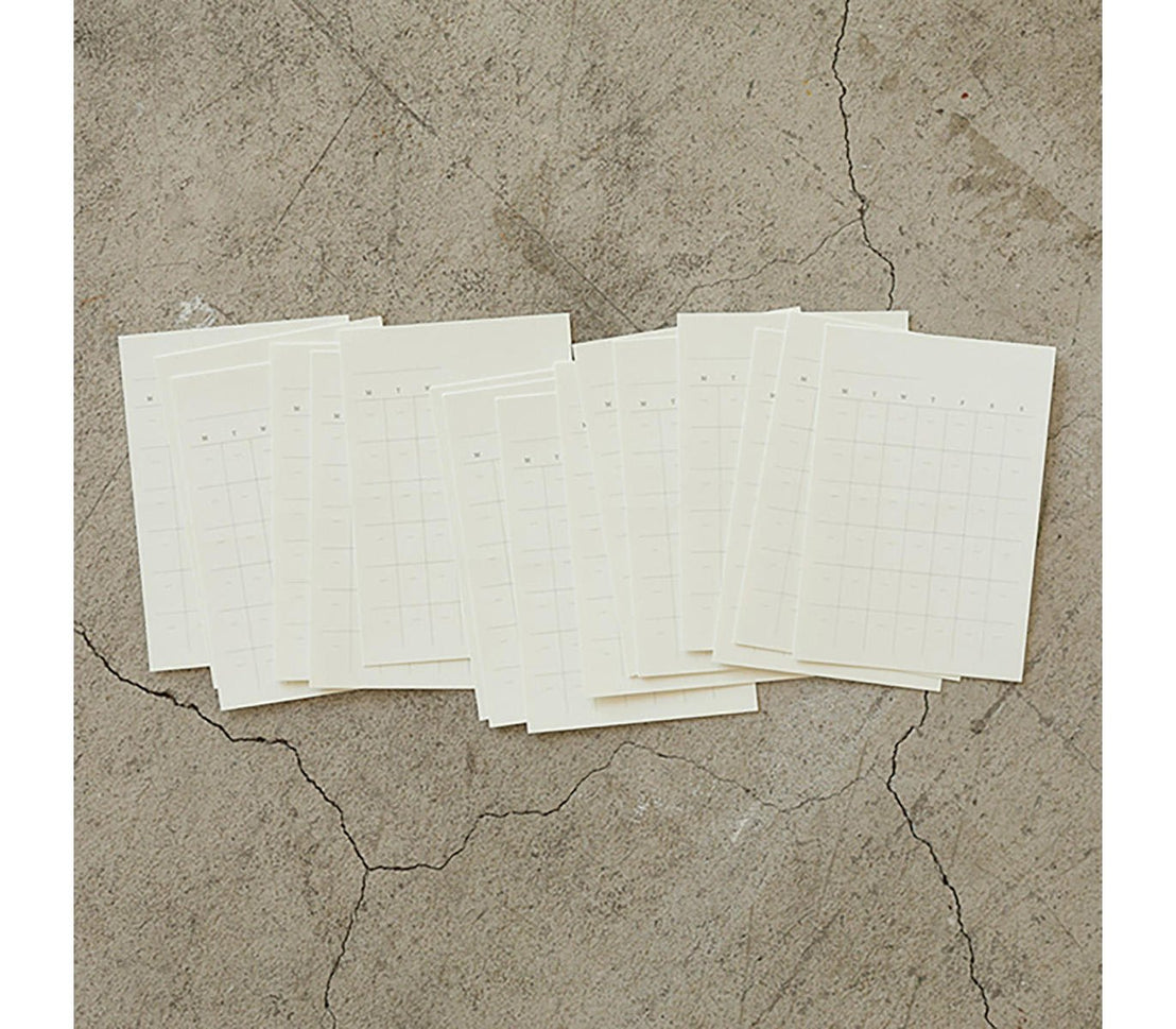 Midori MD Paper Diary Sticker Calendar