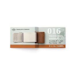 016 Brown Pen Holder, Traveler's Company