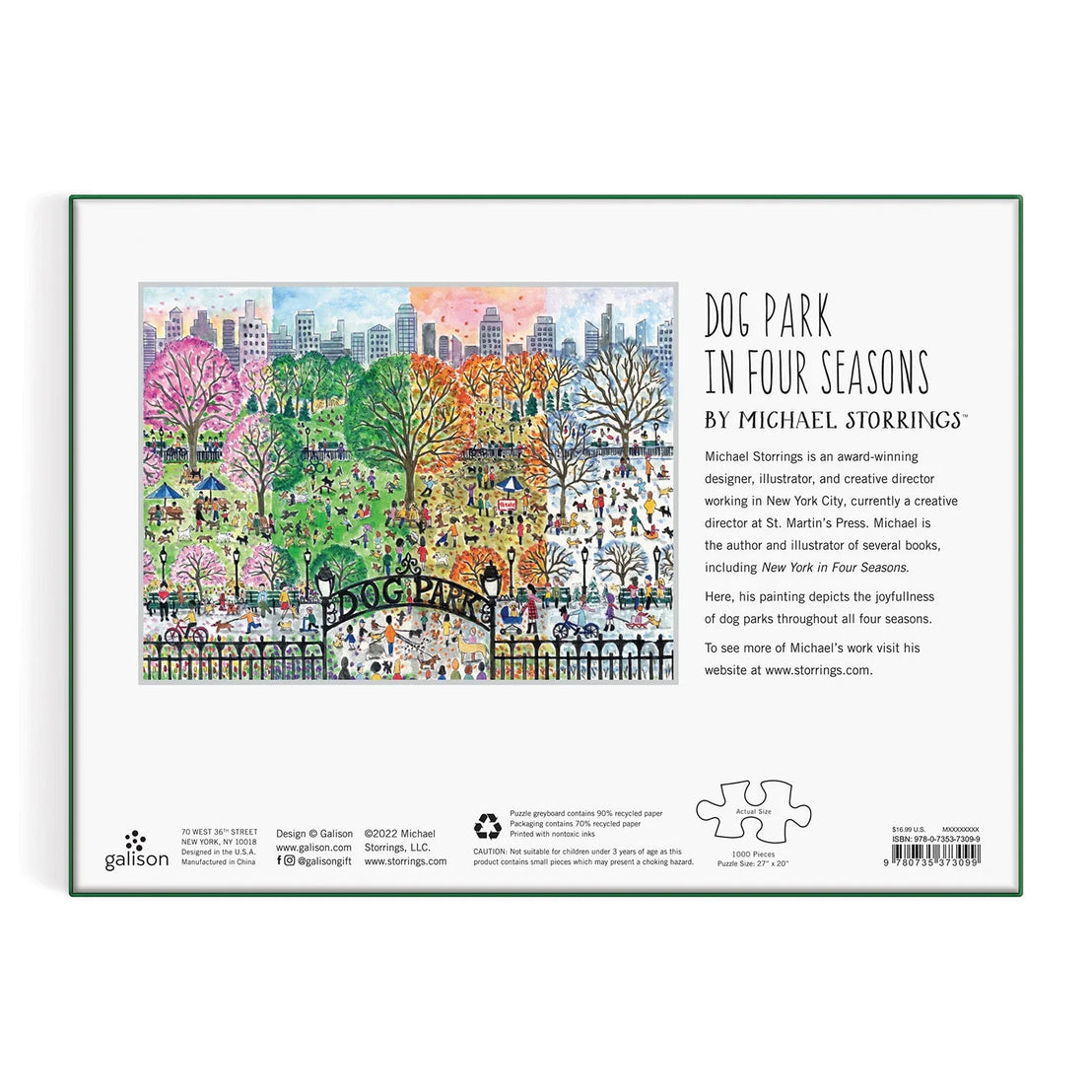Michael Storrings Dog Park Puzzle
