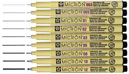 Sakura Micron Black Pen