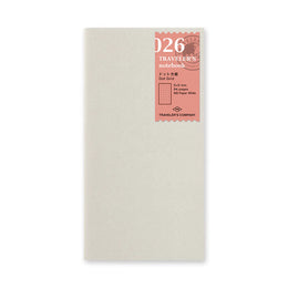 026 Regular Refill Dot Grid, Traveler's Company