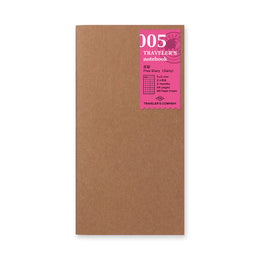 005 Regular Refill Free Diary, Traveler's Company