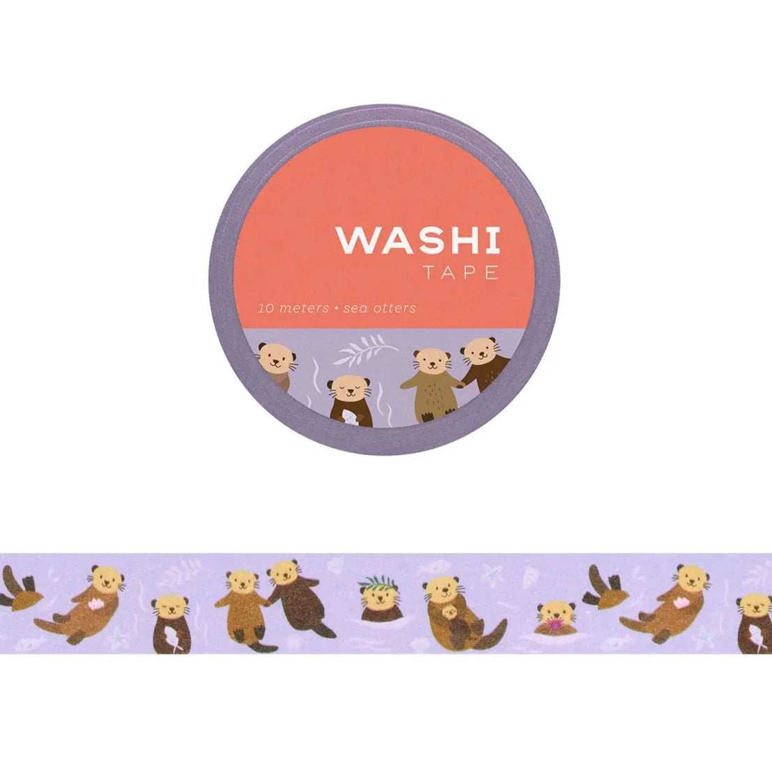 Sea Otters Washi Tape
