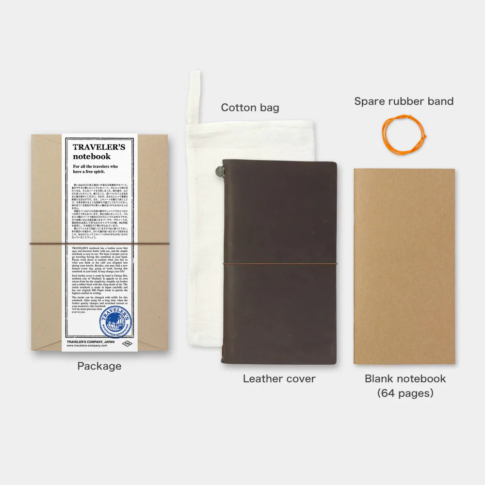 000 Regular Cover Brown, Traveler's Company