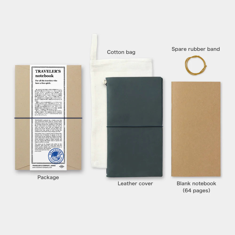 000 Regular Cover Blue, Traveler's Company