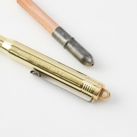 TRC Brass Ballpoint Pen, Traveler's Company