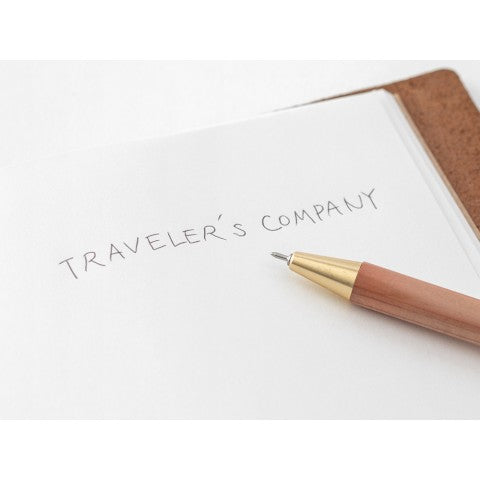 TRC Brass Ballpoint Pen, Traveler's Company
