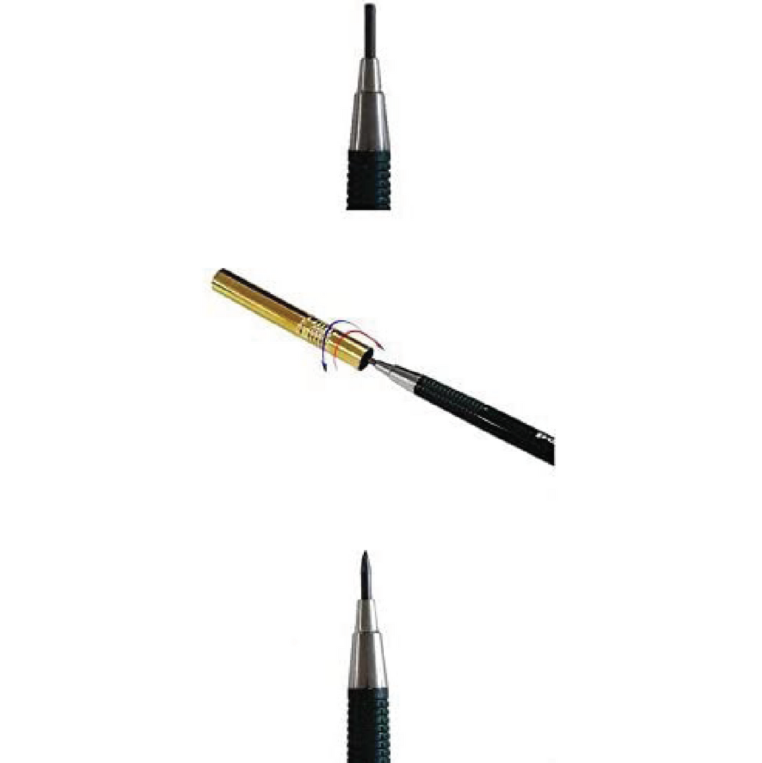 Wooden Mechanical Pencil 2.0 Sharpener Brass